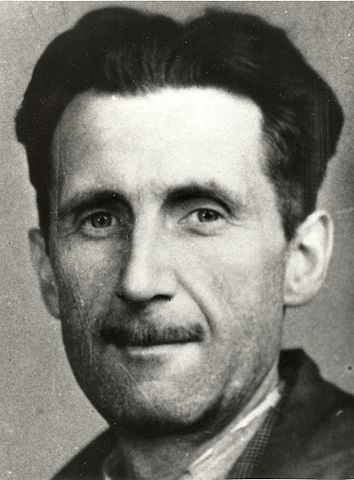 George Orwell Press Card Portrait in 1943