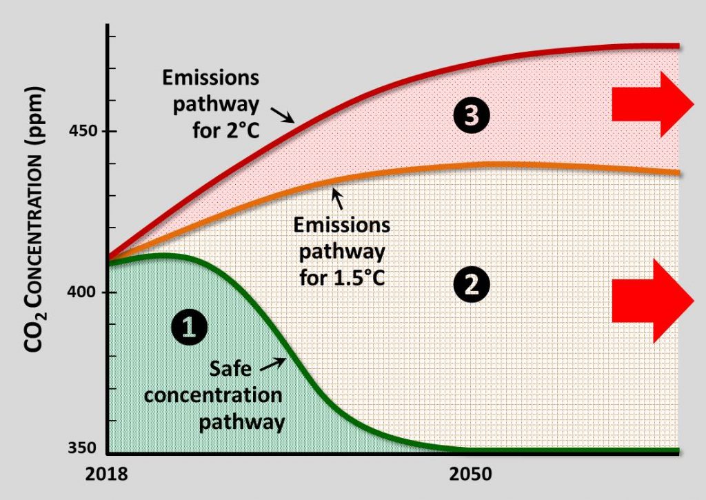 Figure 1 - Emissions Pathways